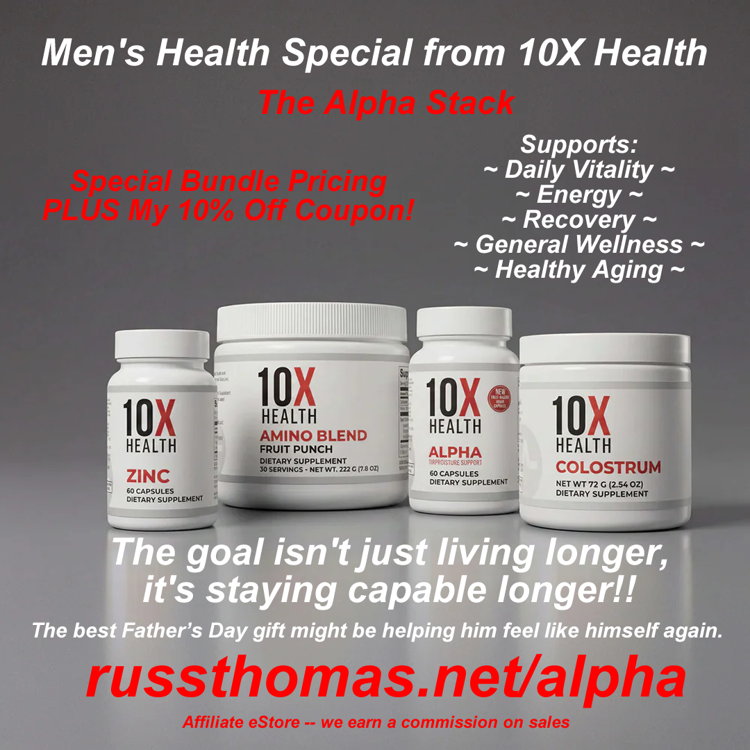 Alpha Stack - The Alpha Stack is built with four products designed to work together to support daily men