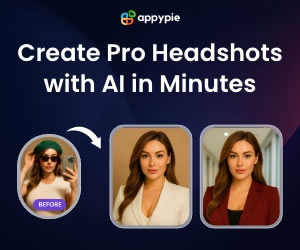 AI Headshot Generator from Appy Pie is your pocket-sized AI photo studio and business profile picture generator. Whether you need a polished AI professional headshot, LinkedIn profile picture, a standout portrait, or a business photo for corporate branding, our AI-driven engine transforms your selfies into studio-quality professional portraits in seconds. Use our AI business headshot generator to save time and money on expensive photoshoots, maintain consistent team branding, and own your images with full privacy and security.