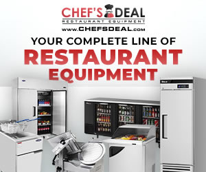 Chef&rsquo;s Deal provides high-quality restaurant supplies and equipment, including refrigeration systems, ice machines, cooking equipment, food preparation tools, commercial kitchen hoods, commercial dishwashing equipment, restaurant storage and transportation equipment, and restaurant furniture. With over 100 years of combined industry experience, we are committed to offering our clients extensive inventory, competitive prices, and exceptional customer service. Chef&rsquo;s Deal offers restaurant equipment and kitchen supplies at the best prices. Fast & reliable shipping, free consulting, and exclusive customer service!