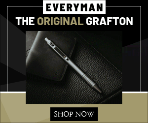 Elevate your everyday carry with the Everyman Original Grafton Pen. Refillable, durable, and versatile for any writing need. Order now for unmatched quality.