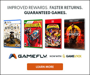 GameFly, the #1 video game rental service. Rent and buy PS5, PS4, Switch 2, Switch, Xbox Series X, Xbox One, 4k UHD, Blu-ray and more. Plus Consoles, Controllers, Accessories, Collectibles and Arcades.