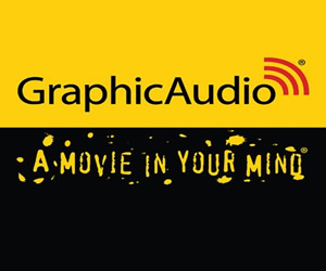 GraphicAudio…A Movie in Your Mind is an award-winning audiobook entertainment company based out of Rockville, Maryland. Since its inception in 2004, GraphicAudio® has published over 1,700 titles and more than 200 different series in a wide variety of action-adventure genres including Fantasy, Science Fiction, Comics and Western. Best selling authors such as Sarah J. Maas, Rebecca Yarros, Ilona Andrews, Brandon Sanderson, Peter V. Brett, Brent Weeks, Charlaine Harris and William W. Johnstone. Comics brands such as Archie, Dark Horse, Vault and Dynamite.

All titles are produced in the unique and vivid audiobook entertainment format, featuring book-length full cast dramatizations richly scored with cinematic music and layered with immersive sound effects and design. We are an American publishing imprint and we put a lot of creative energy into making quality audio entertainment!