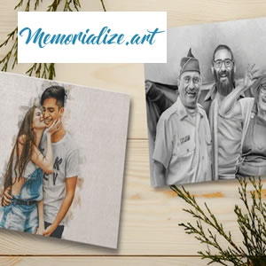 Memorialize Art - Transform photos of your loved ones into beautiful works of art with the help of Memorialize Art. Our talented artists can help you create a one-of-a-kind piece that will last a lifetime. Surprise someone special today!