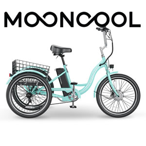 Mooncool - Mooncool has been focusing on high-quality and professional electric tricycles. We're committed to providing you with a comfortable and funny riding experience.