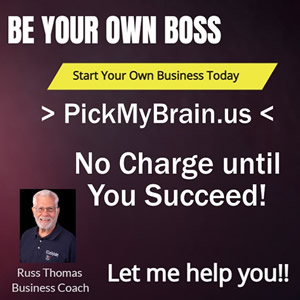 Pick My Brain For FREE to help you own your own business