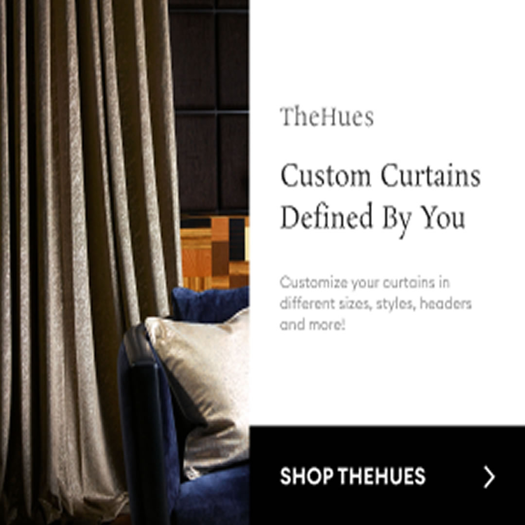TheHues - Custom curtains and drapery tailored to your specifications. TheHues delivers made-to-order pieces with care! Browse styles and place your order today. Our premium curtains and home textiles captivate home décor enthusiasts who value aesthetics and customization. 