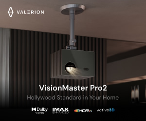 VALERION is an innovative provider of long-throw home cinema projectors committed to excellence in home entertainment. Our mission is to bring our customers with Hollywood standard visual experiences. 